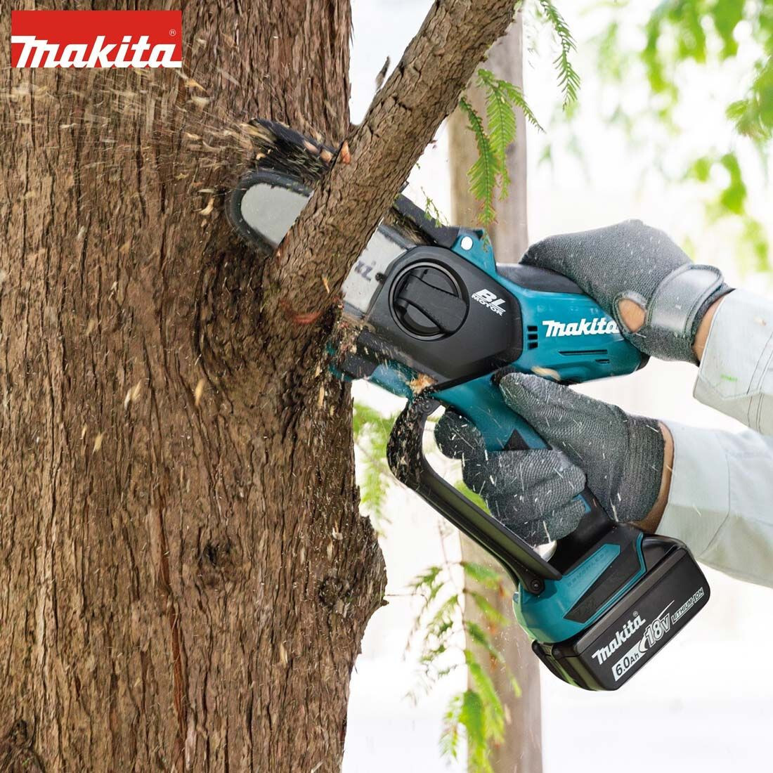 Мини-пила Makita – компактный помощник на даче